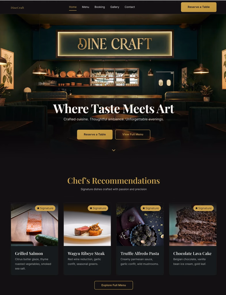 DineCraft